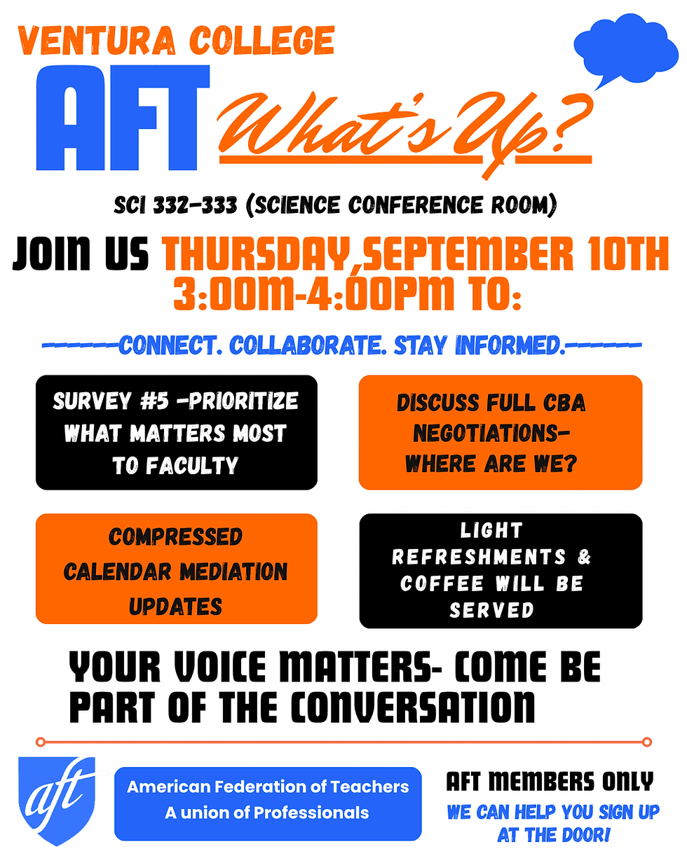 AFT Know What's Up? | Ventura | Sep 10