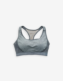 Grey Sports Bra