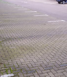 Car park before cleaning