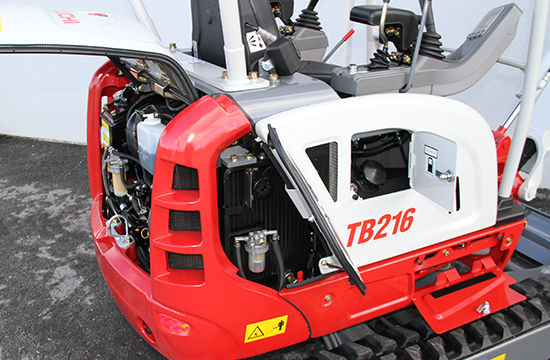 Miniaturbild: Minibagger Takeuchi TB216 gebraucht