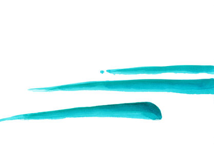 Surf art painting print - minimalist glassy waves - by valentina flores dorio