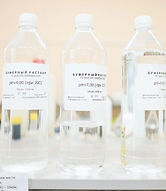 Chemicals in a bottle