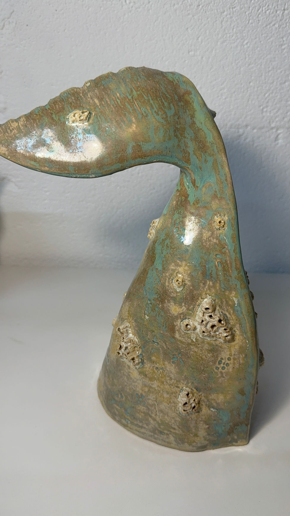 Thumbnail: Rustic Whale Tail with Barnacles