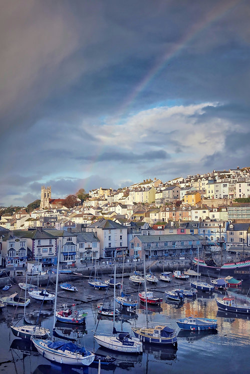 Brixham Harbour Rainbow
