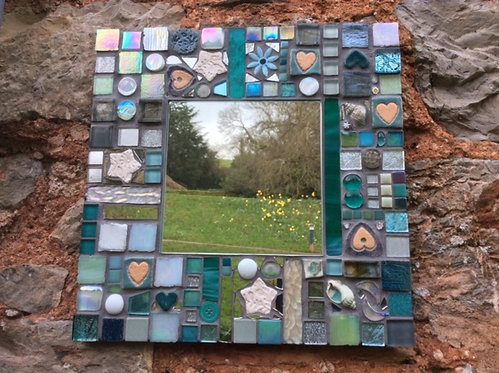 Small Square Mirror
