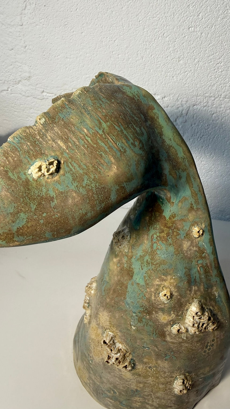 Thumbnail: Rustic Whale Tail with Barnacles