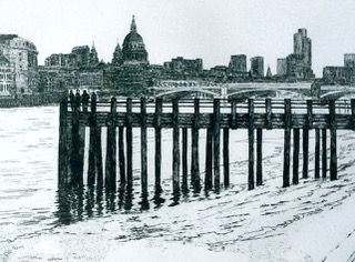 'St Paul's' From Gabriel's Wharf