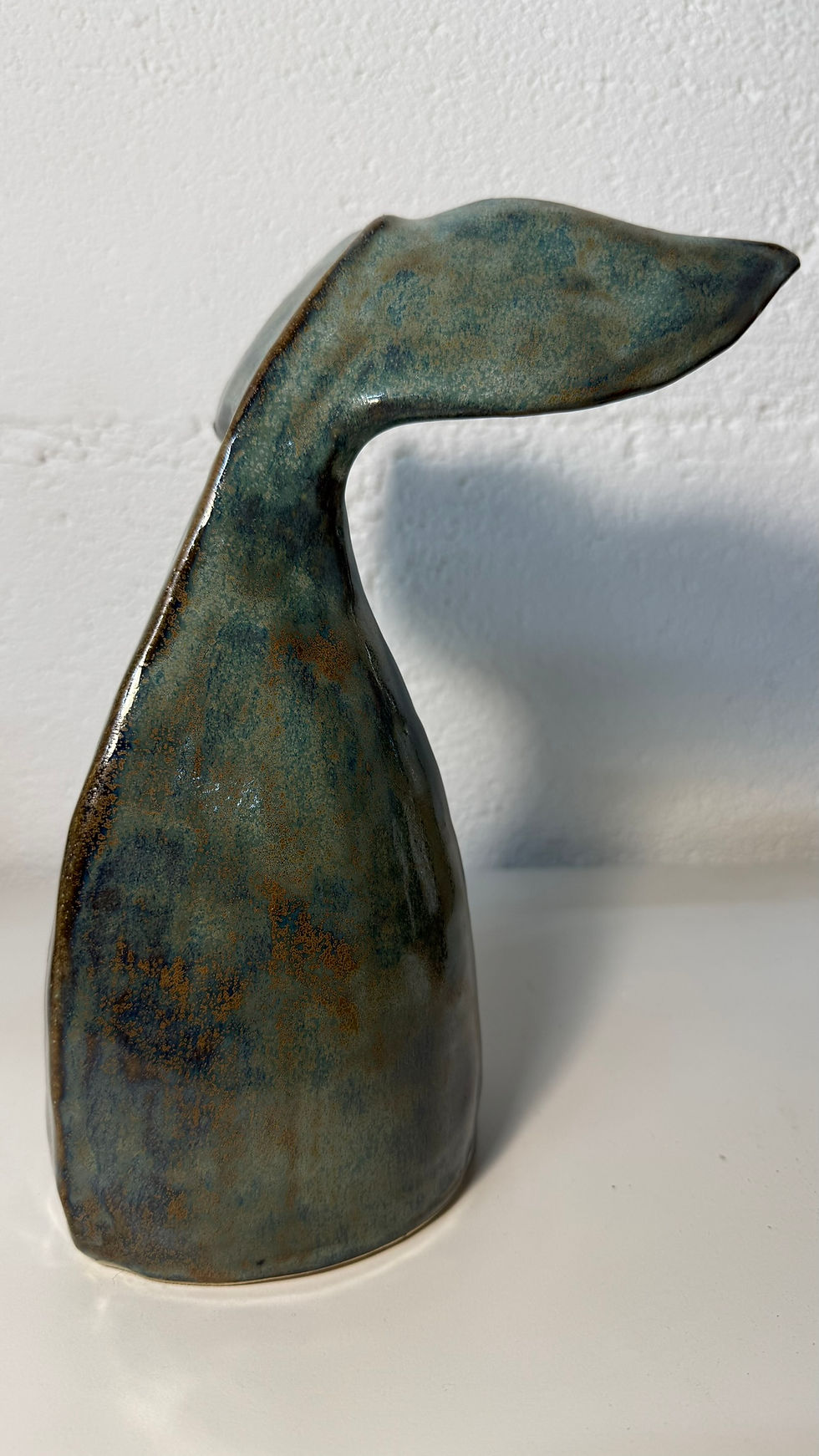 Thumbnail: Deep Blue and Rust Whale Tail