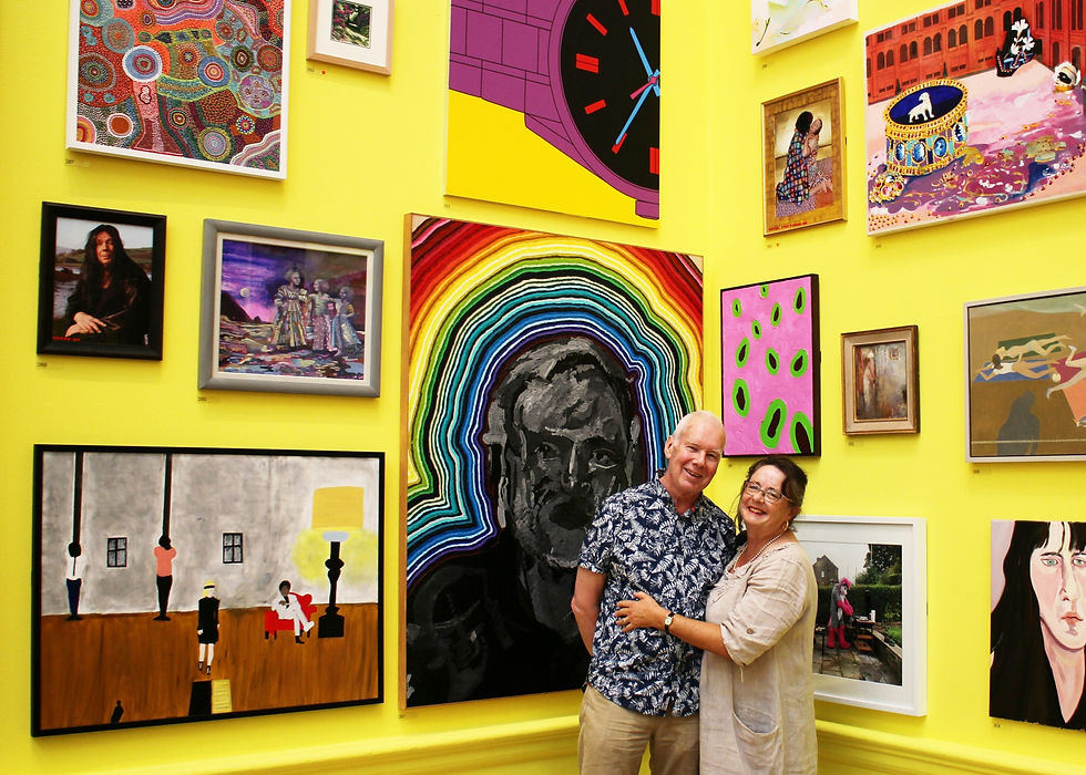 Thumbnail: Klimt in the Care Home (after Gustav Klimt)