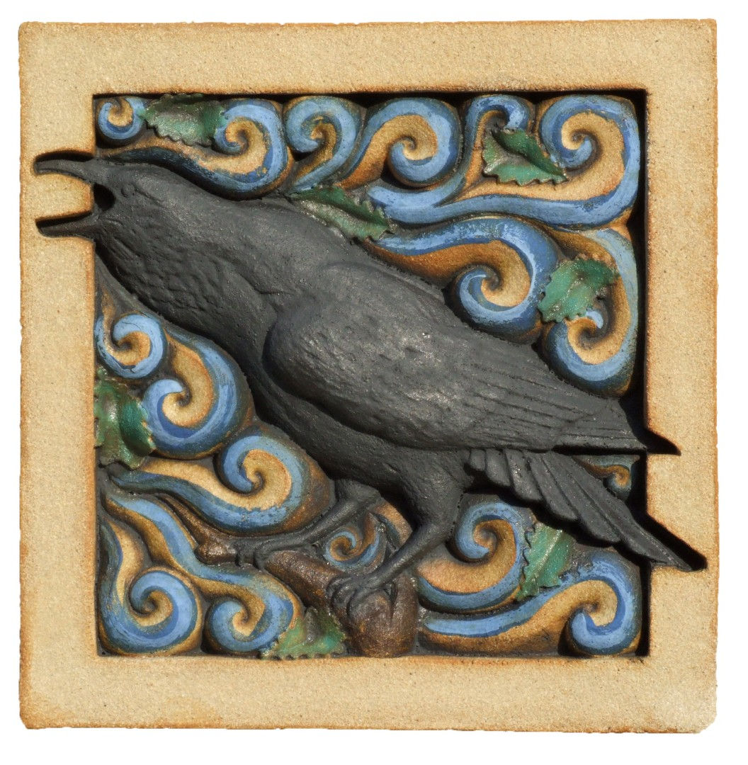 Raven Shouting Into the Wind