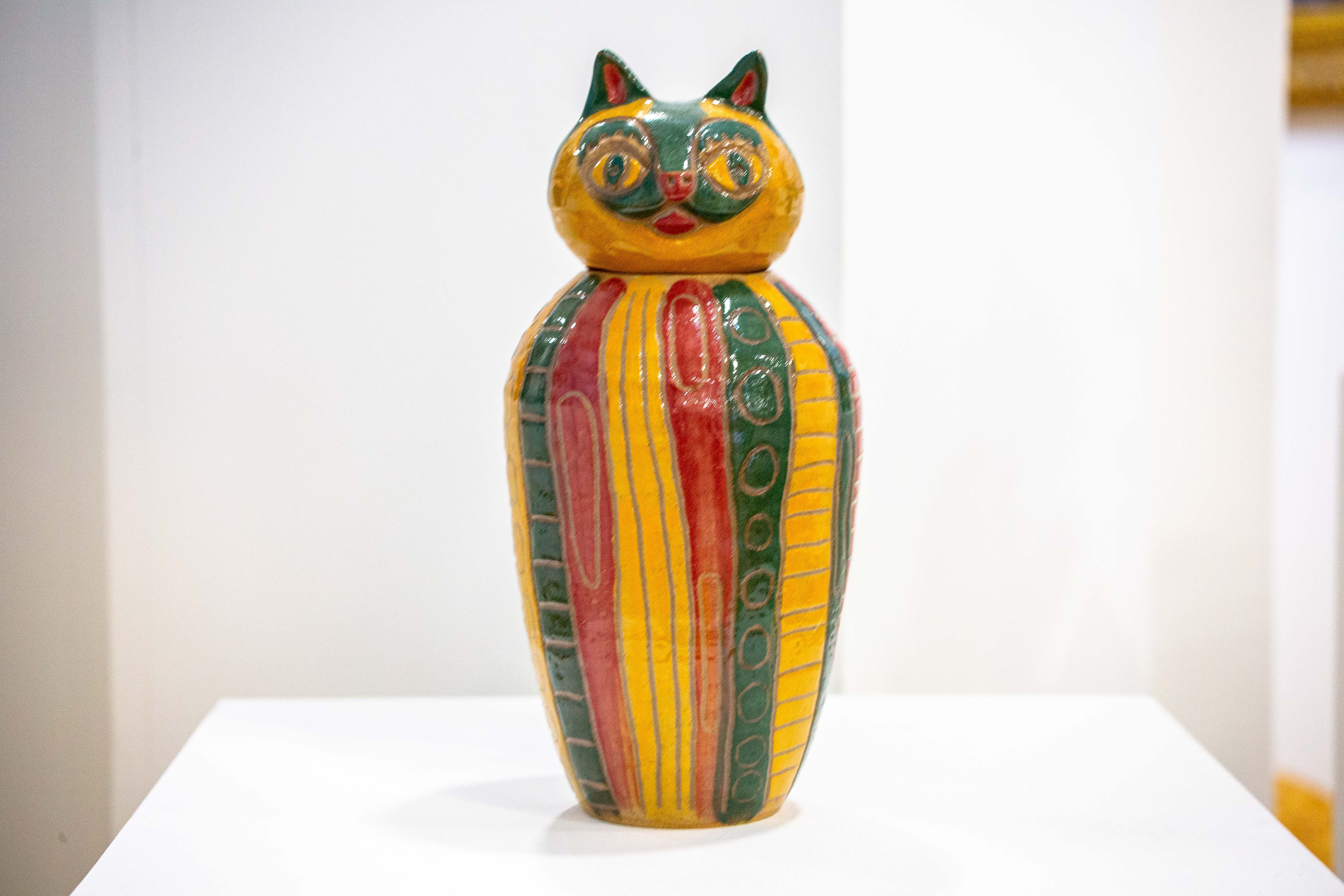 Cat Canopic Jar - Artemisia