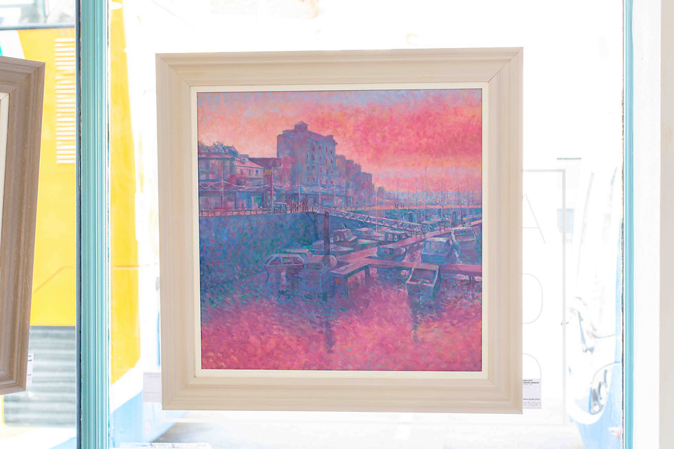 Dawn Over Torquay Harbour