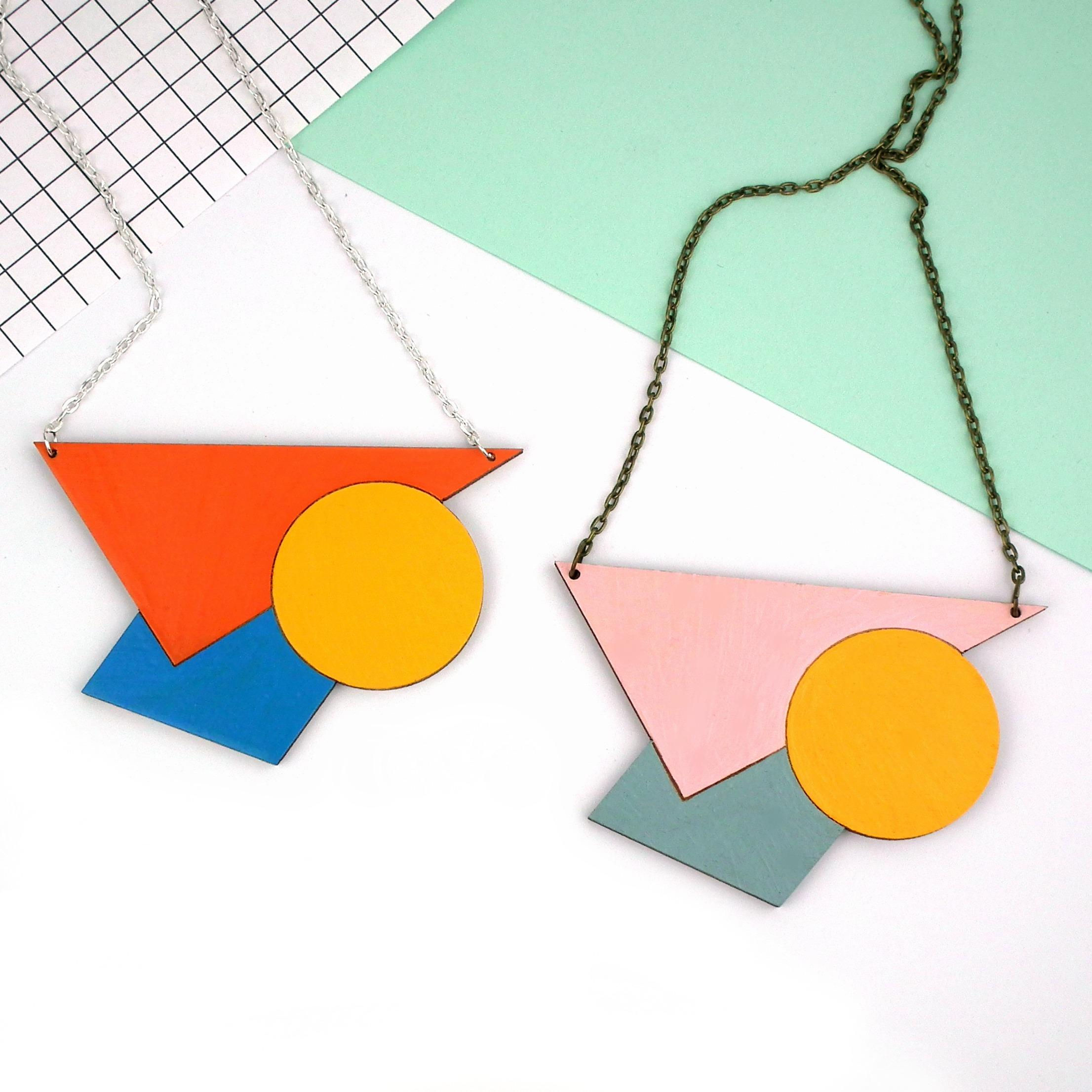 Statement Geometric Necklace