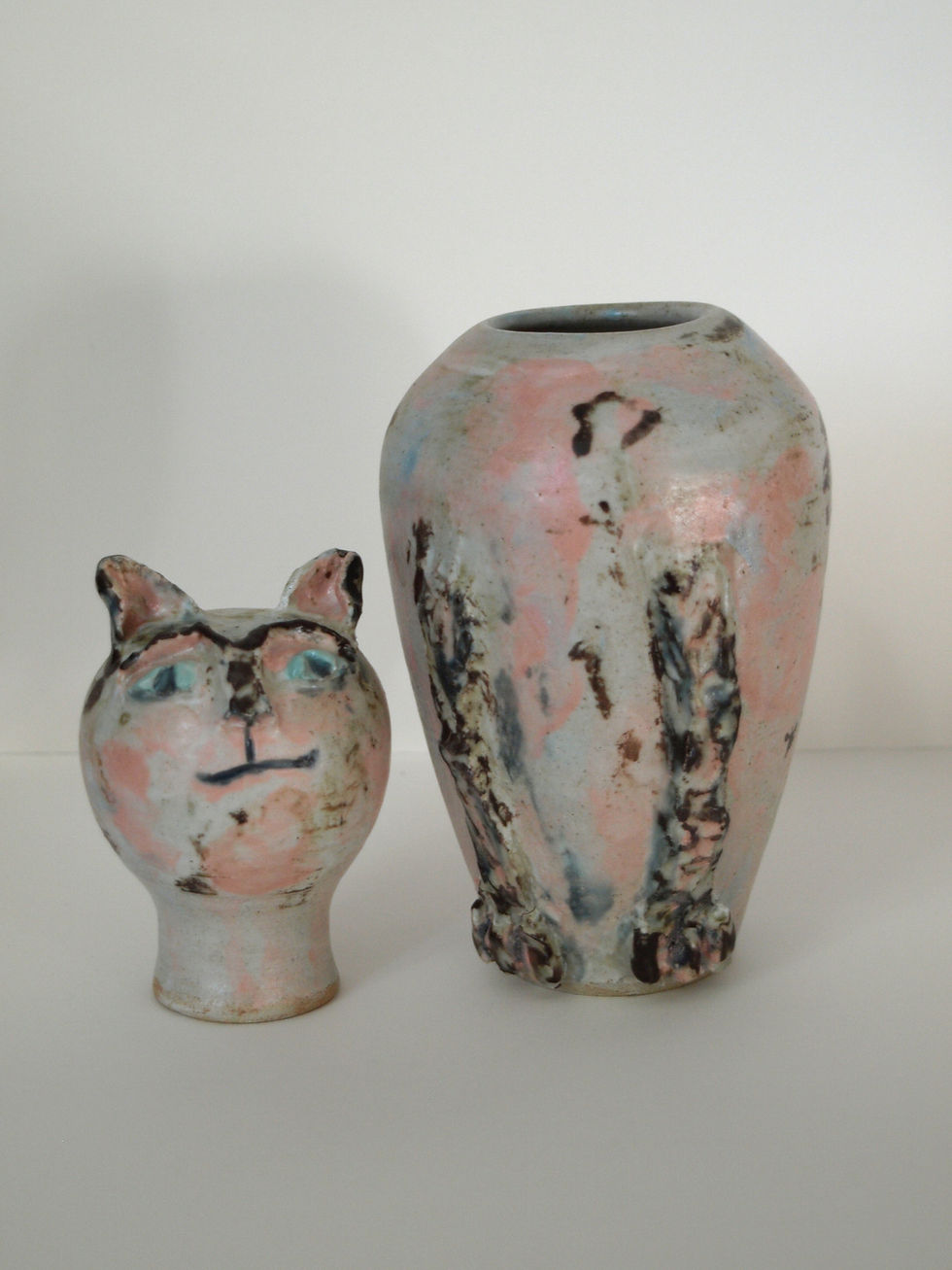Thumbnail: Maggie (Hambling) Cat Canopic Jar