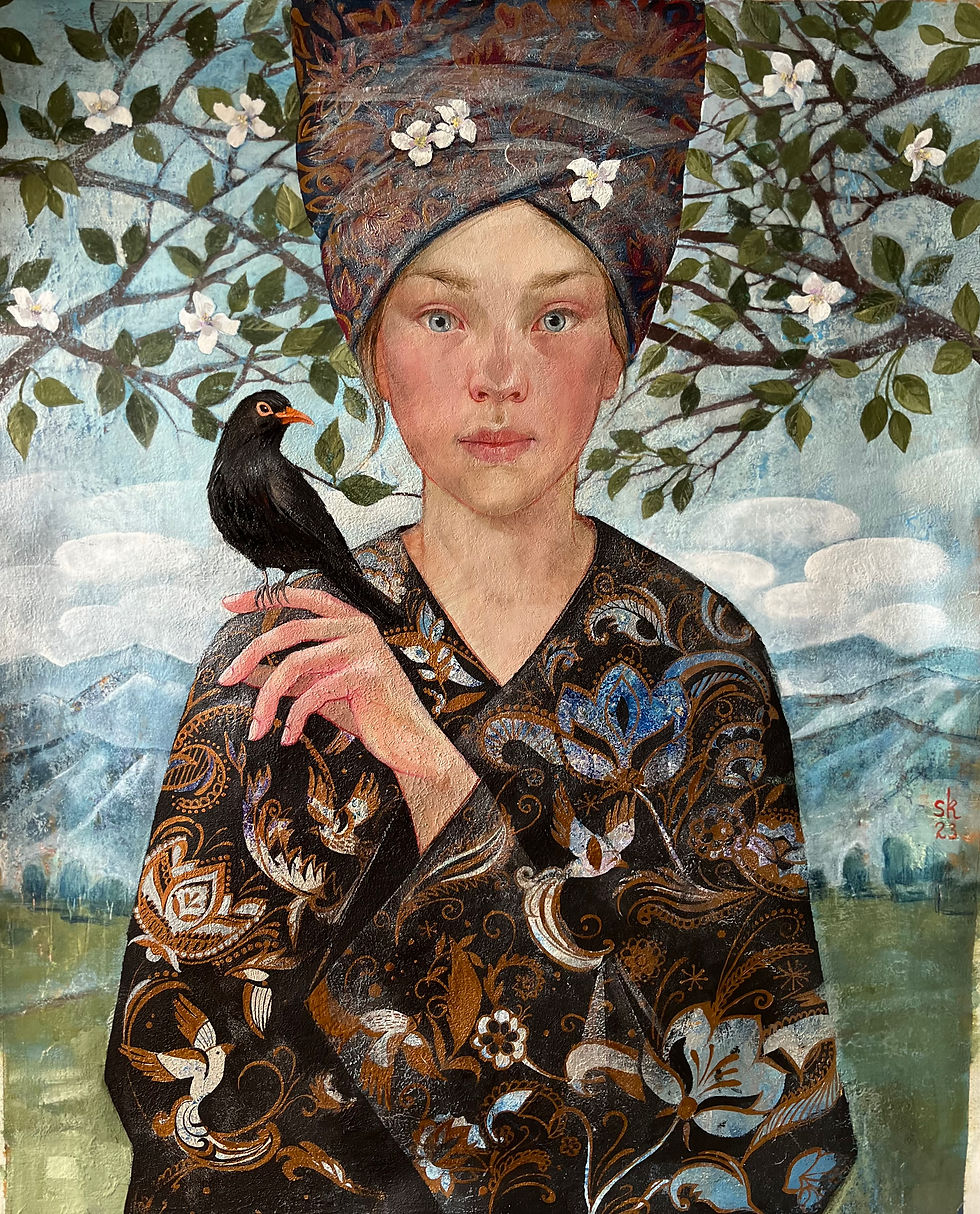 A Girl In A Turban
