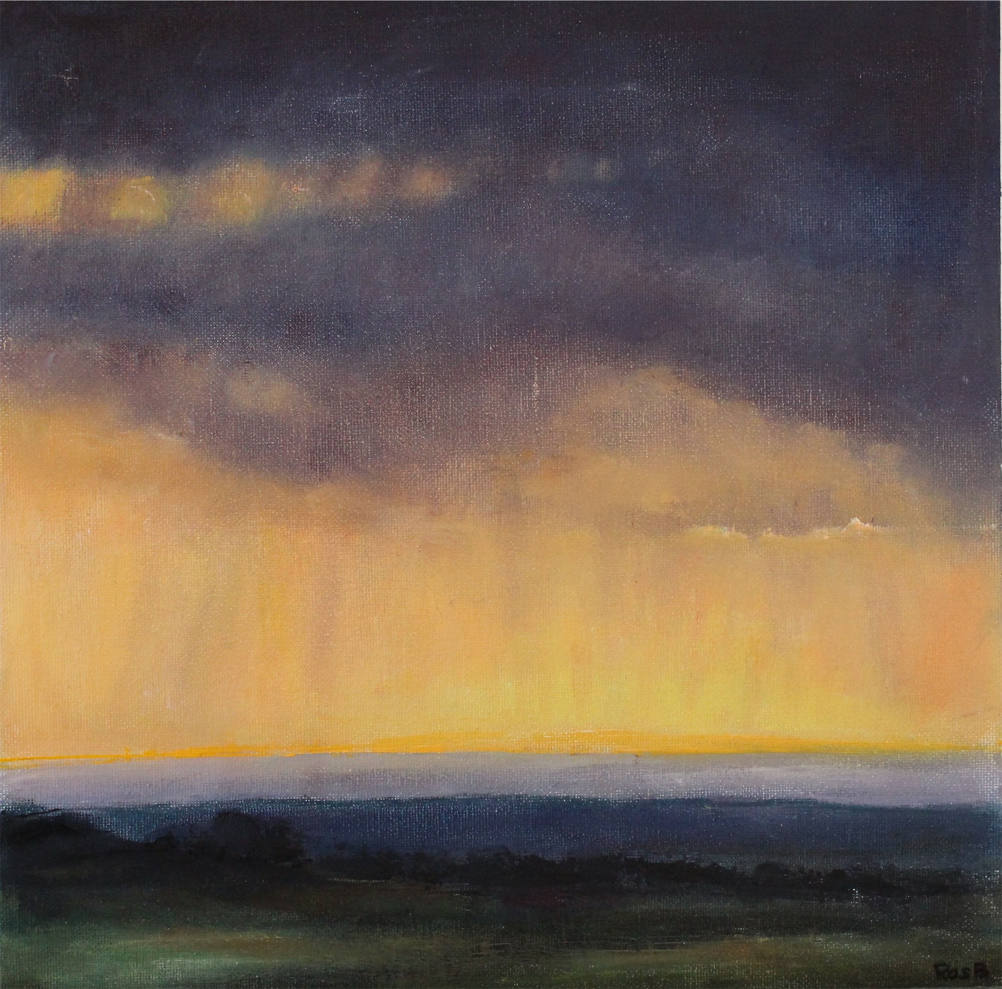 Sunset over the Tamar