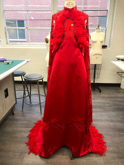 Red Dress Front