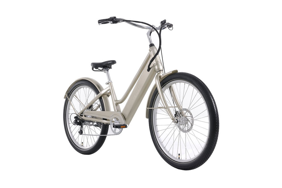 Thumbnail: Denago Cruiser 1 Step-thru eBike -Gold