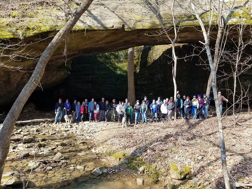 Hiking Mantle Rock