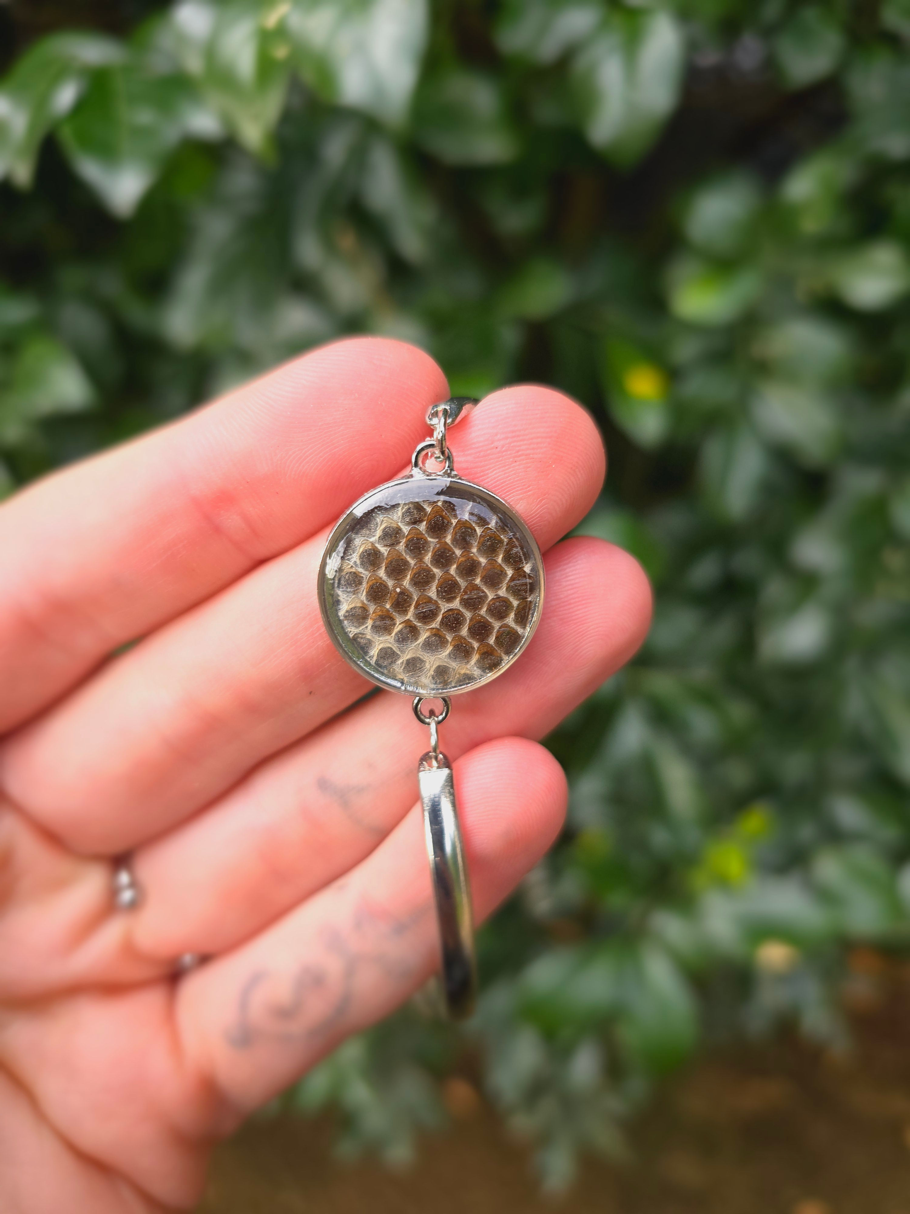 Red Tail Boa Shed Bracelet Adjustable