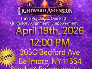 Bellmore NY Premiere Party: Meditation, Gallery Readings, Refreshments & Raffles