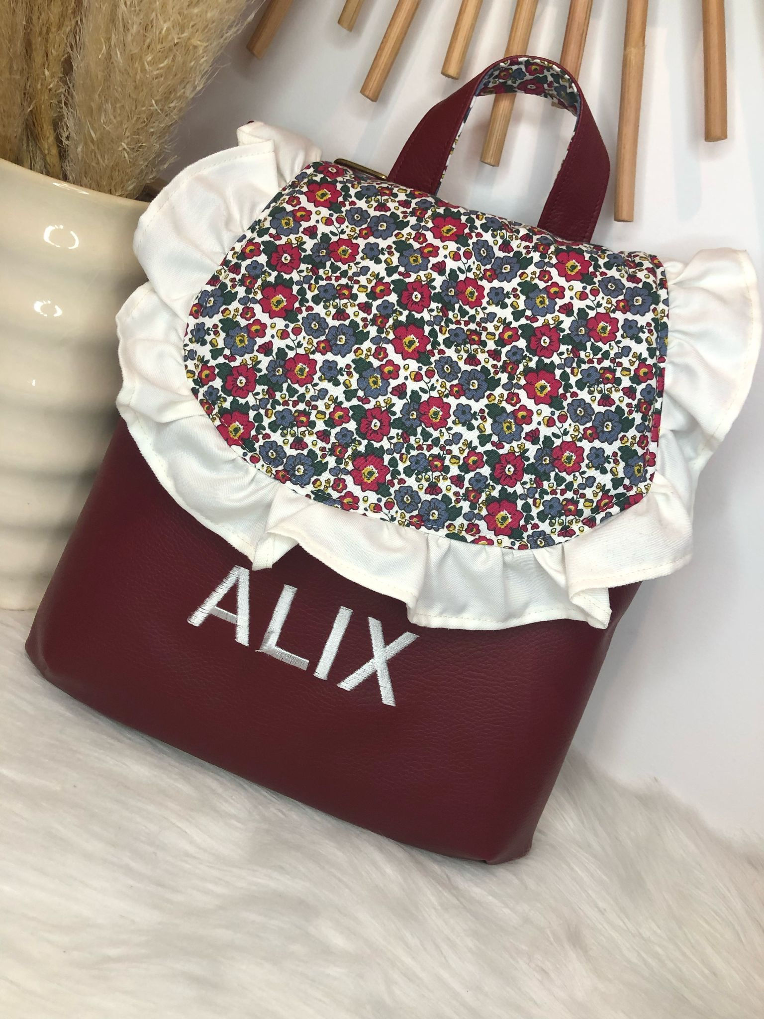 Sac à dos personnalisé à volants