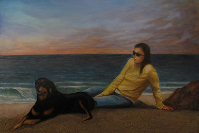 At The Beach With Bella