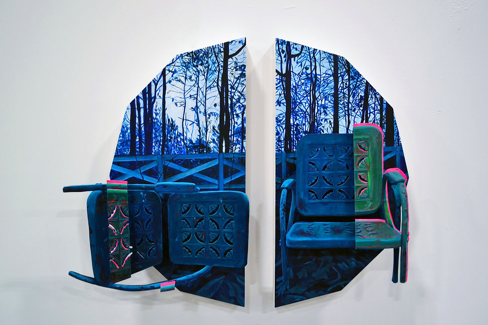 Lowe_kati_when the chair fell silent_acrylic_30x24x6in_2026