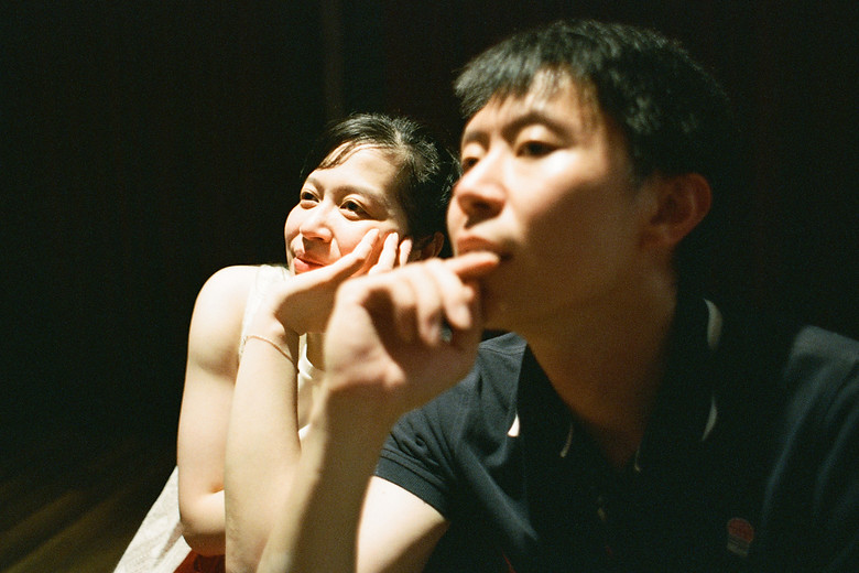 35mm film couple photoshoot