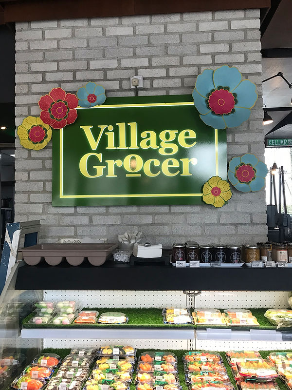 Village Grocer Paper Flowers DH Paper Ar