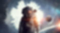 Astronaut with Surreal Background
