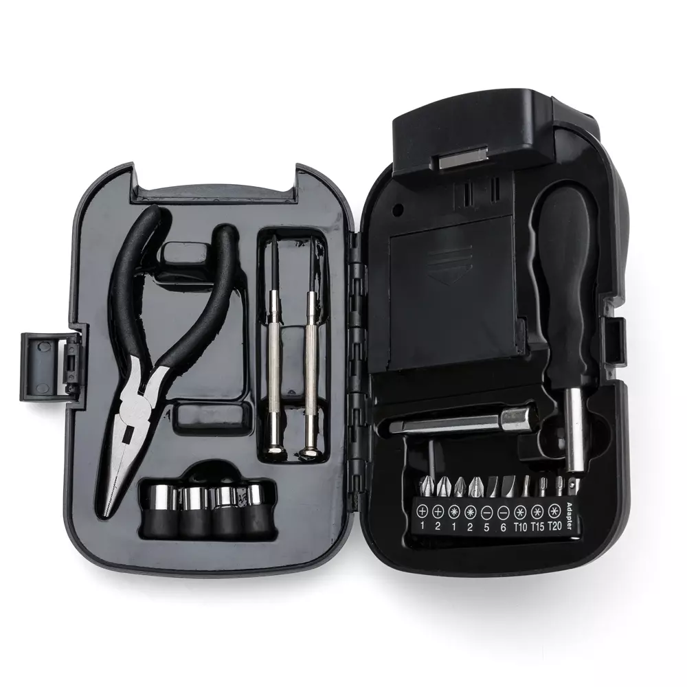 UP07494 Kit Ferramenta 19 Peças com Lanterna