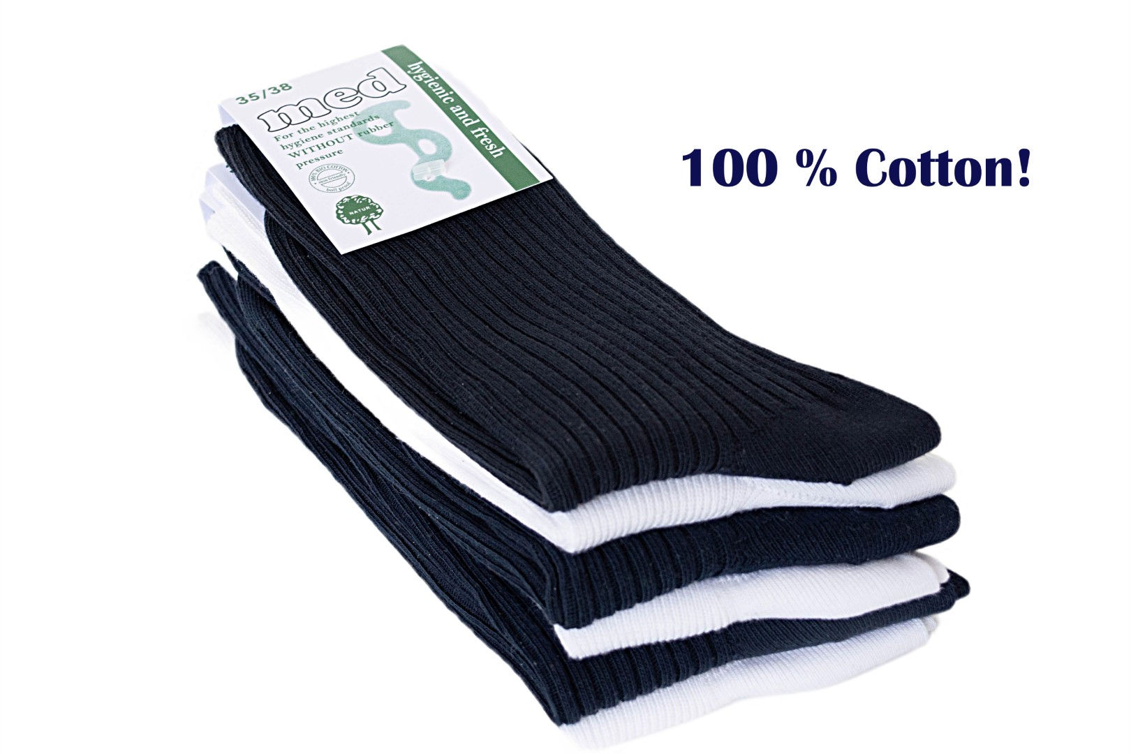Soft Non Binding Medical Socks – Gentle Comfort & Blood Flow Support