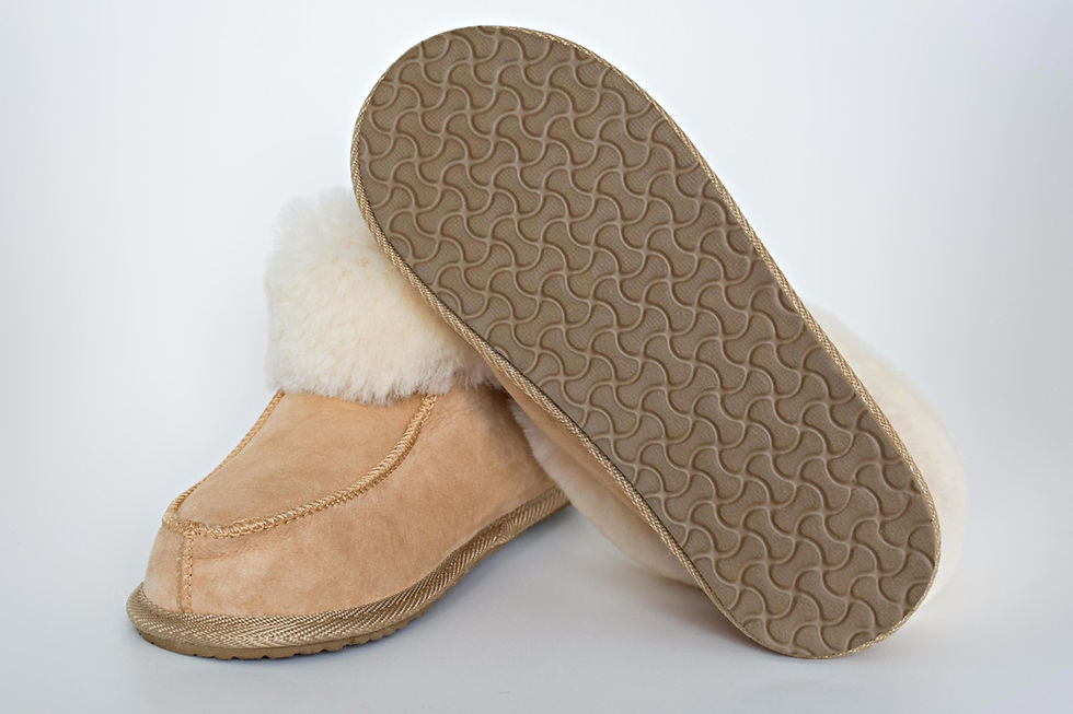 Thumbnail: Men's Women's Genuine Sheepskin Slippers/Boots Option High/Low Calf 100% Real!!!