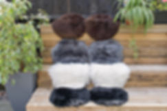 Genuine Sheepskin Seat Pads, Hand-Cut From Natural Sheepskin
