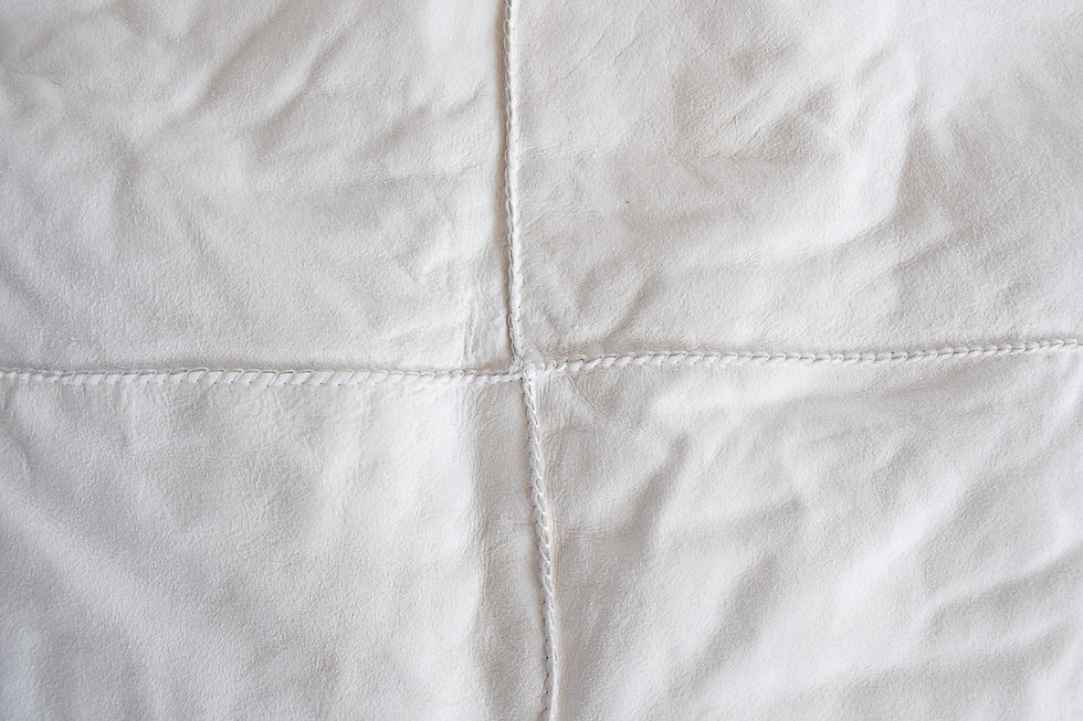 Thumbnail: Natural Sheepskin Rug Quad - Soft, Fluffy, Thick & Shaggy Large hand-stitched