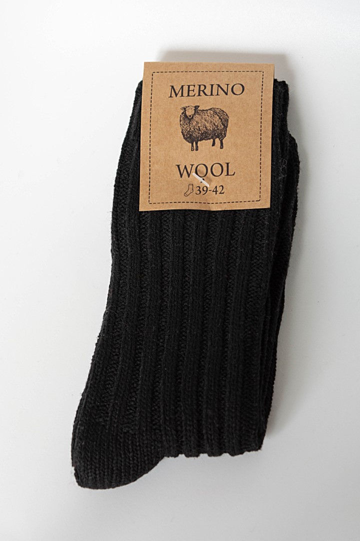 Thumbnail: Merino socks 100% Natural soft winter socks all day