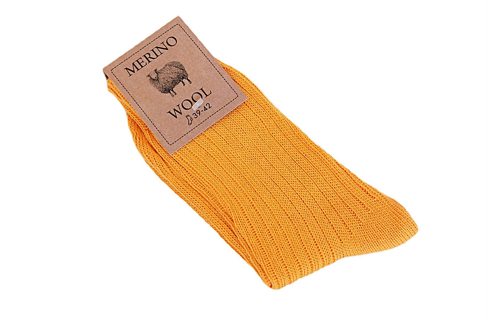 Thumbnail: Colorful Merino Wool Socks 100% | Spring Summer Socks | Breathable Soft Wool