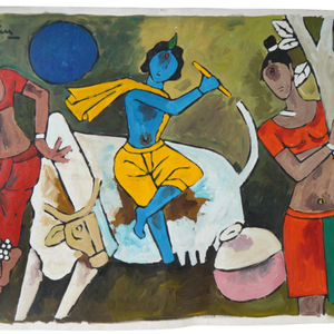 Colorful Figures and Nature
