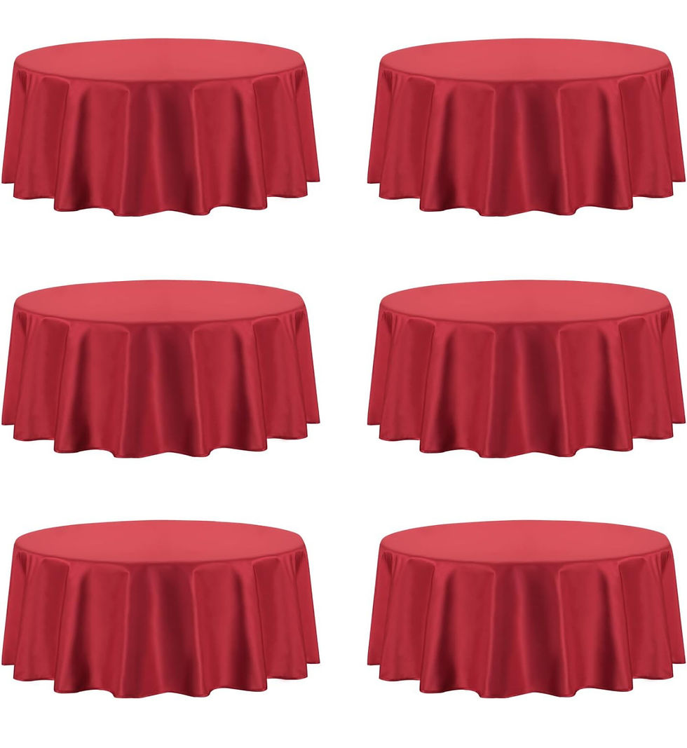 Thumbnail: Round Polyester Tablecloth