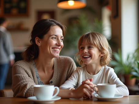 A Moment of Kindness: Capturing Memories and Love in a Coffee Shop Encounter