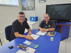 FUMEP RECEBE VISITA DO VEREADOR PEDRO KAWAI