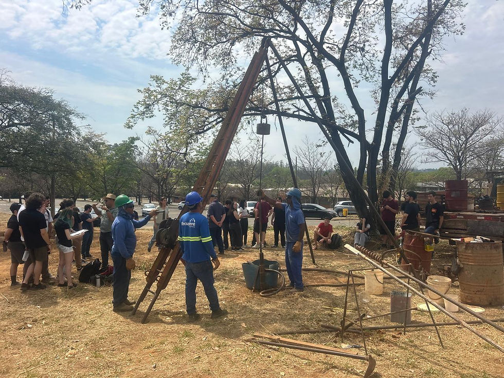 Sondagem geotécnica é uma das principais etapas de investigação do solo