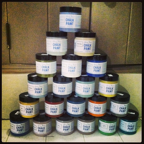 They're back!!!! In every color 🎨 #ChalkPaint #morethanpaint
