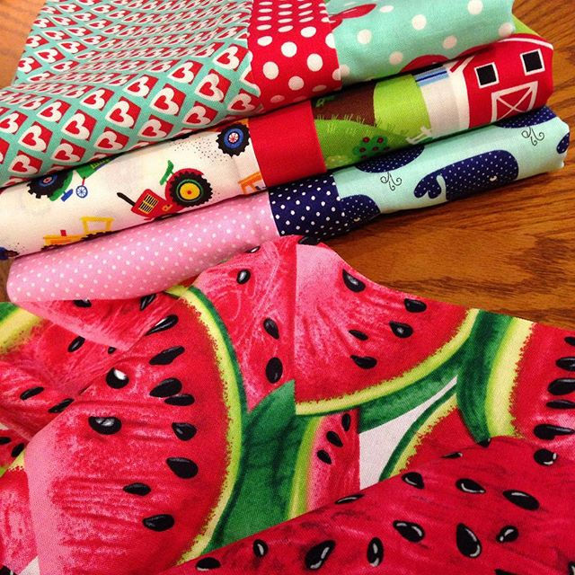 We've been working on all kinds of fun summer projects! Pillowcases for days! #Sew #PillowCases #DIY