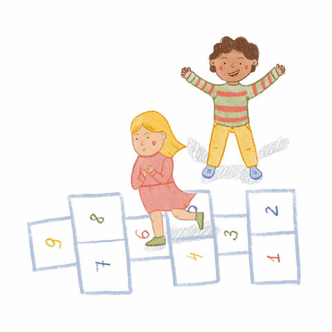 picture book about kids playing games