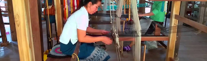 Ock Pop Tok Traditional Weaving