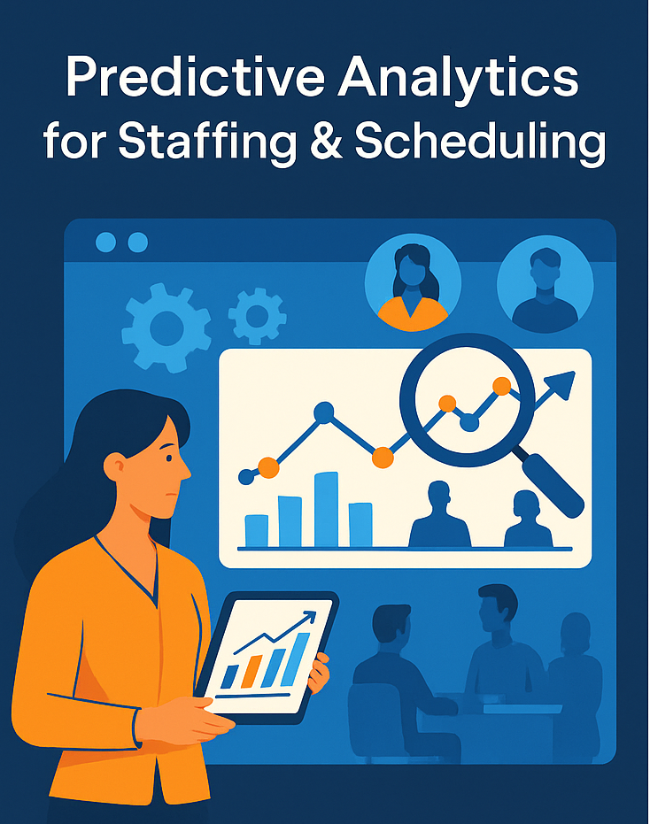 How data forecasting improves labor efficiency and customer experience  Most service-driven businesses still build staffing schedules manually or based on instinct. Predictive analytics changes this by identifying patterns in hourly demand, customer flow, service mix, and seasonal trends. With the right forecasting models, businesses can place the right people in the right roles at the right times—with fewer gaps, fewer slow hours, and better control of labor costs.  Optimized staffing not only improves profitability but also elevates customer experience, reducing wait times and ensuring service consistency across locations. The brands that adopt predictive scheduling will outperform those that rely solely on intuition.