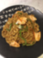 914 Yakisoba con gambas