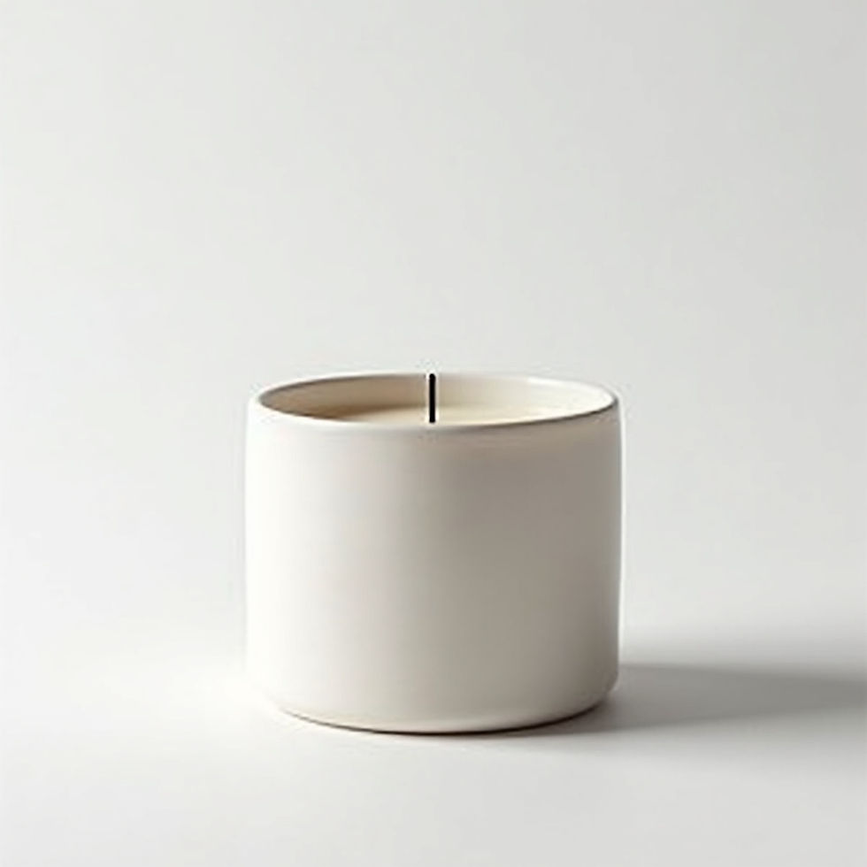 Hand-Poured Lavender Candle